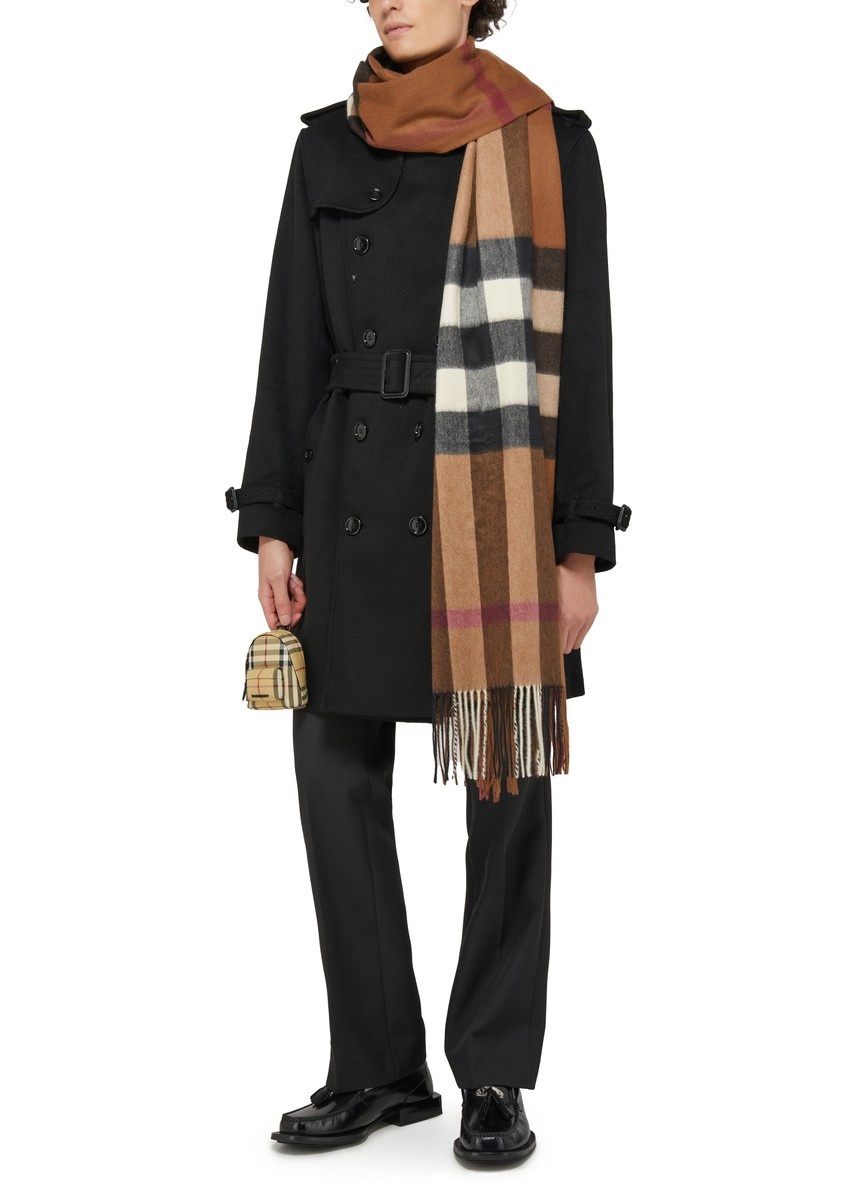 Check oversize scarf - 5