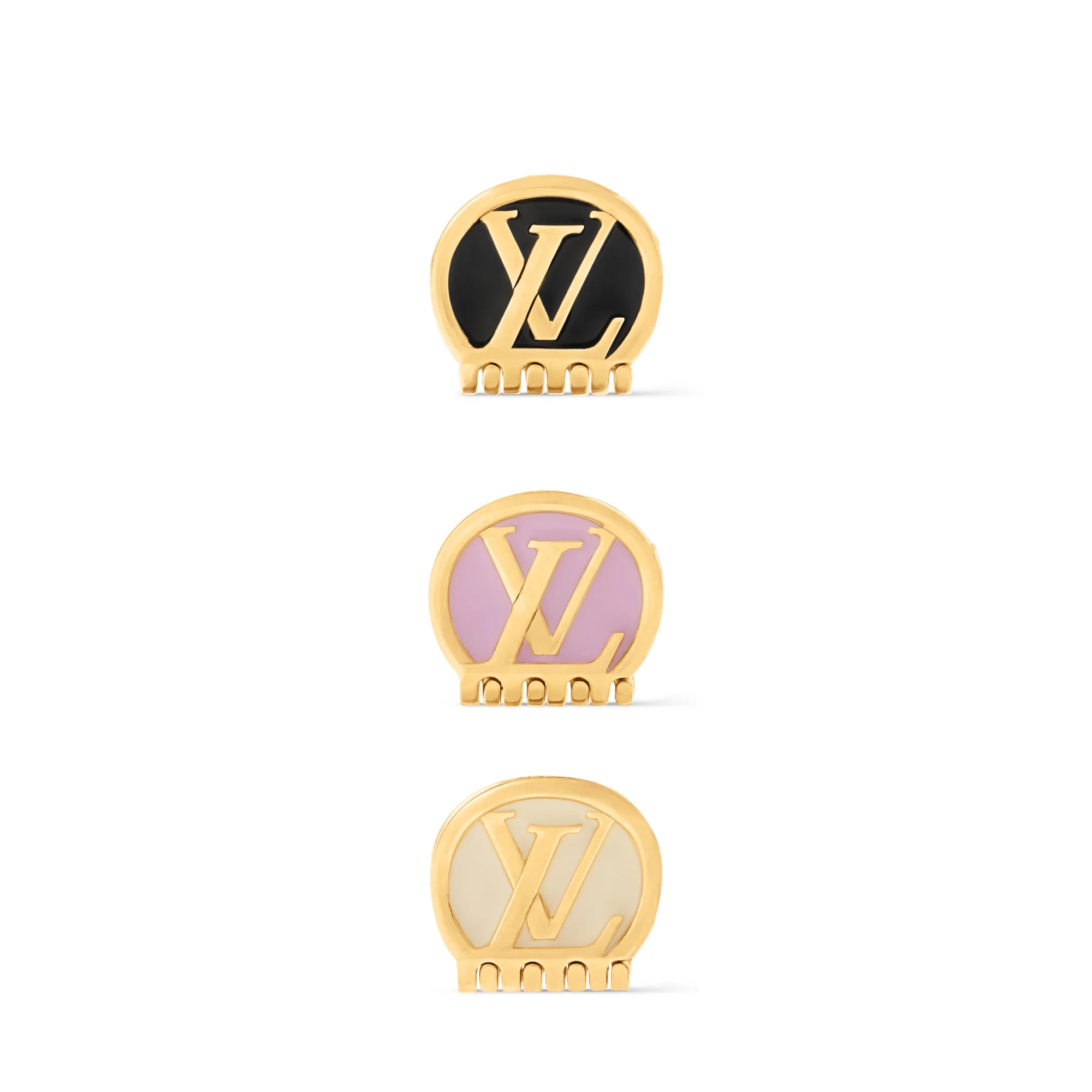 Mini LV Trio Hair Clips - 1
