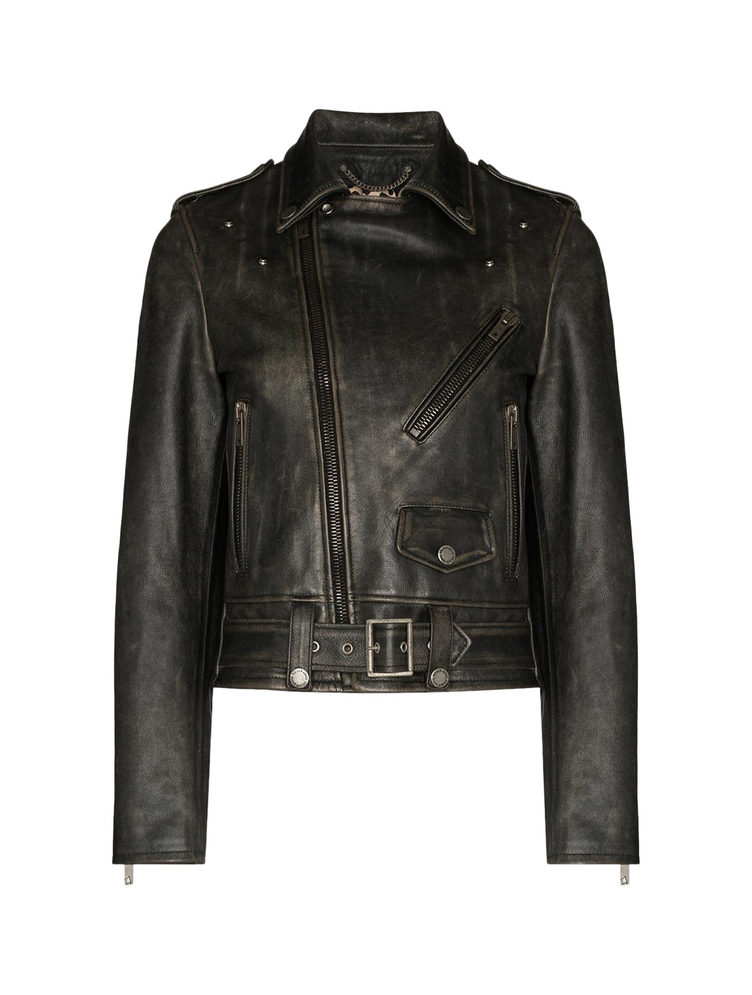 JACKET WITH WORN EFFECT - 2