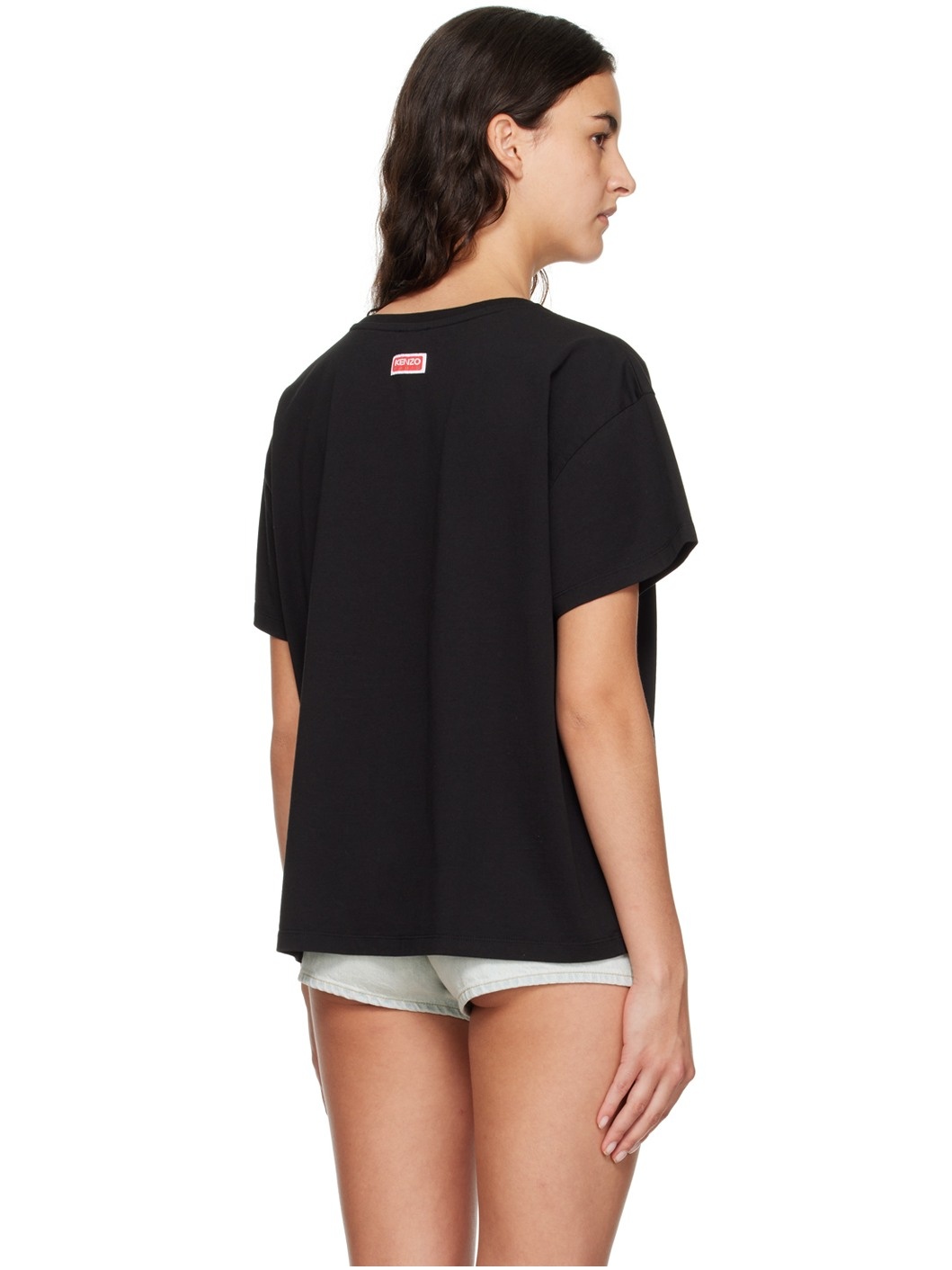 Black Kenzo Paris Relaxed T-Shirt - 3