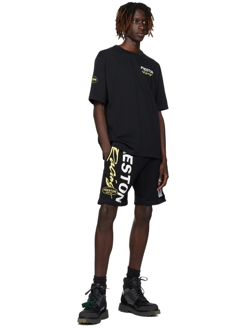 Heron Preston Black 'Racing' Shorts outlook