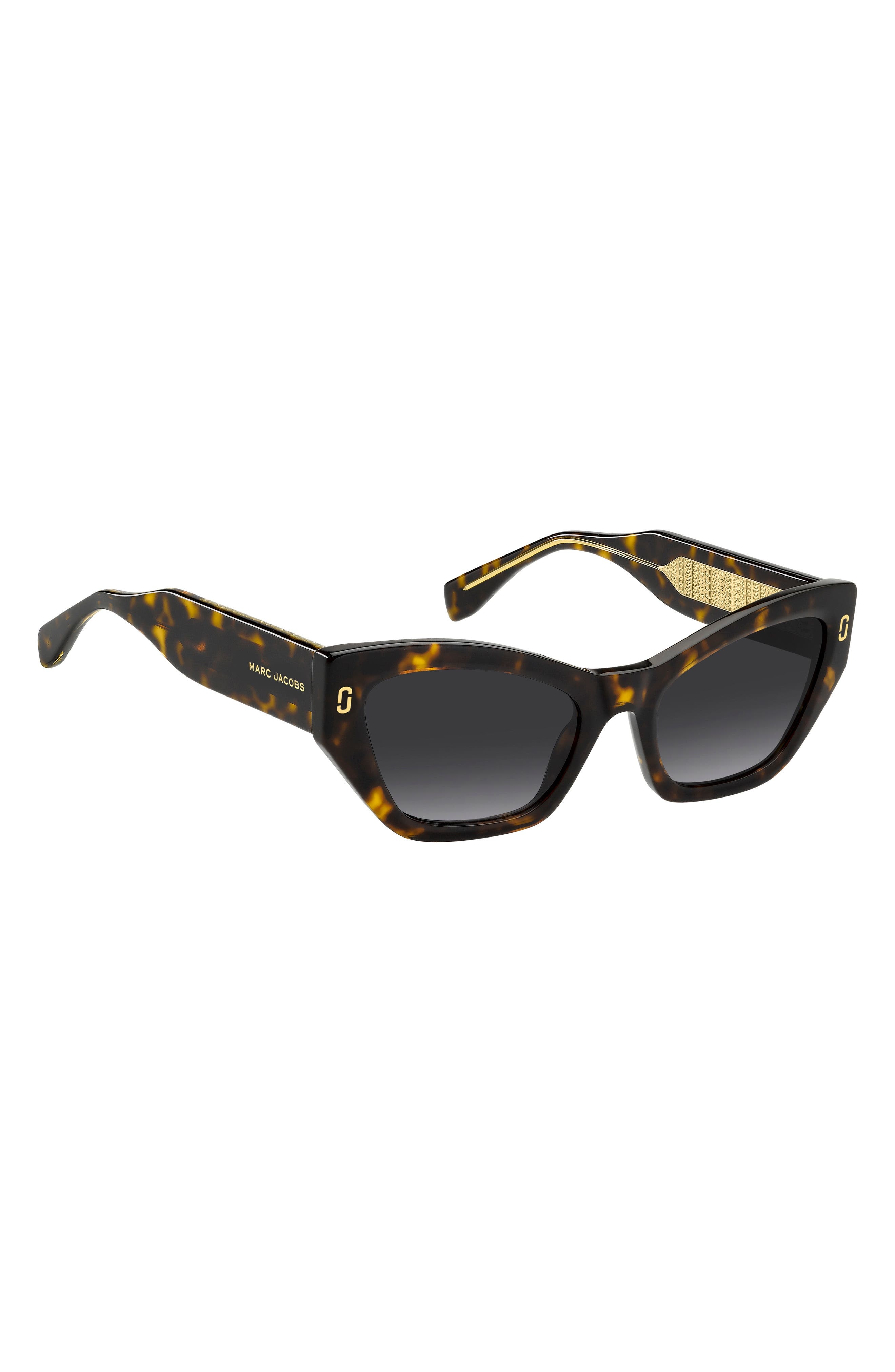 Marc Jacobs 54mm Cat Eye Sunglasses in Havana at Nordstrom - 7