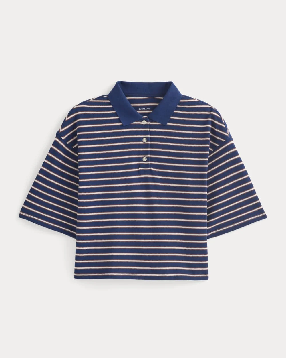 PIQUE BOXY POLO - 1