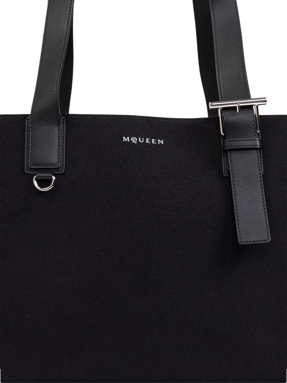 leather tote bag - 6