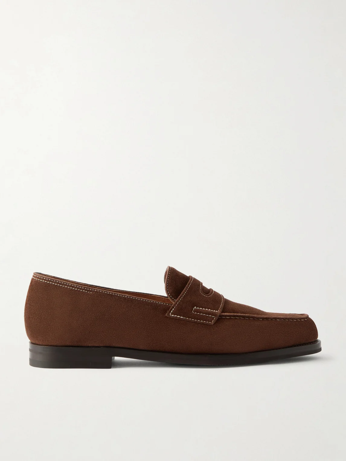 Lopez Suede Penny Loafers - 1