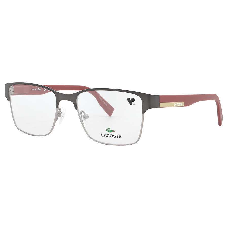 Lacoste Demo Rectangular Men's Eyeglasses L2286 021 53 - 2