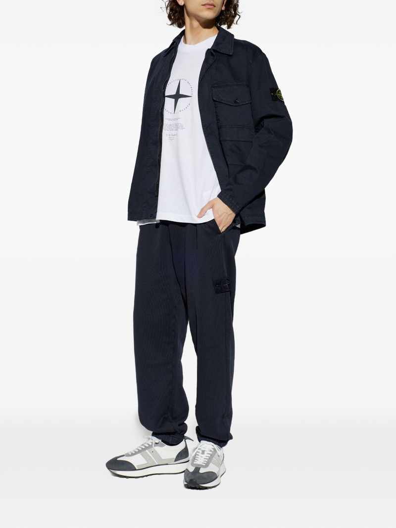 Stone Island logo-patch track pants outlook