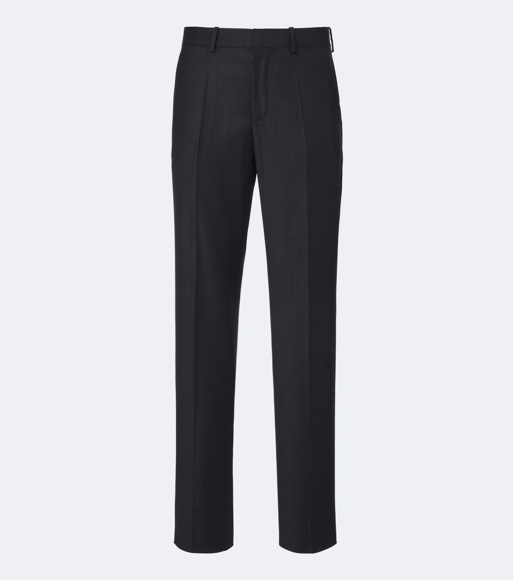 Wool straight pants - 1