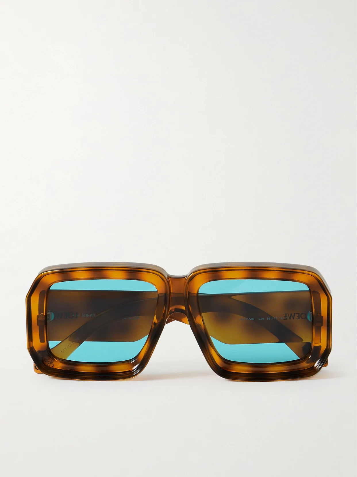 + Paula's Ibiza Square-frame Tortoiseshell Acetate Sunglasses - 1