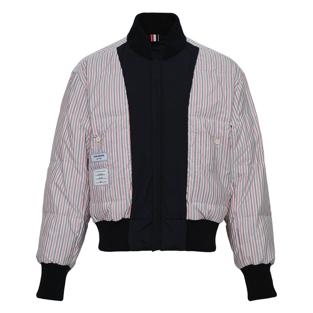 4Bar Down Fill Oversized Knit Blouson - 3