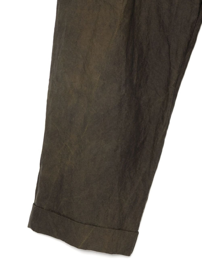 pleated dyed trousers 3