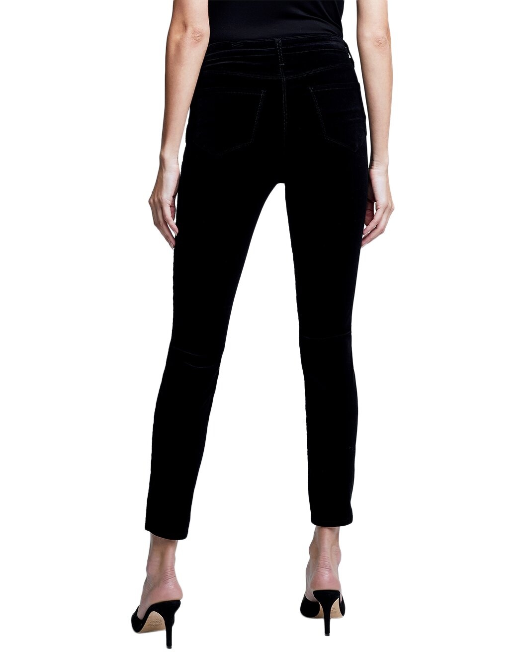 L'AGENCE Katrina Ultra High-Rise Skinny Jean Noir Jean - 2
