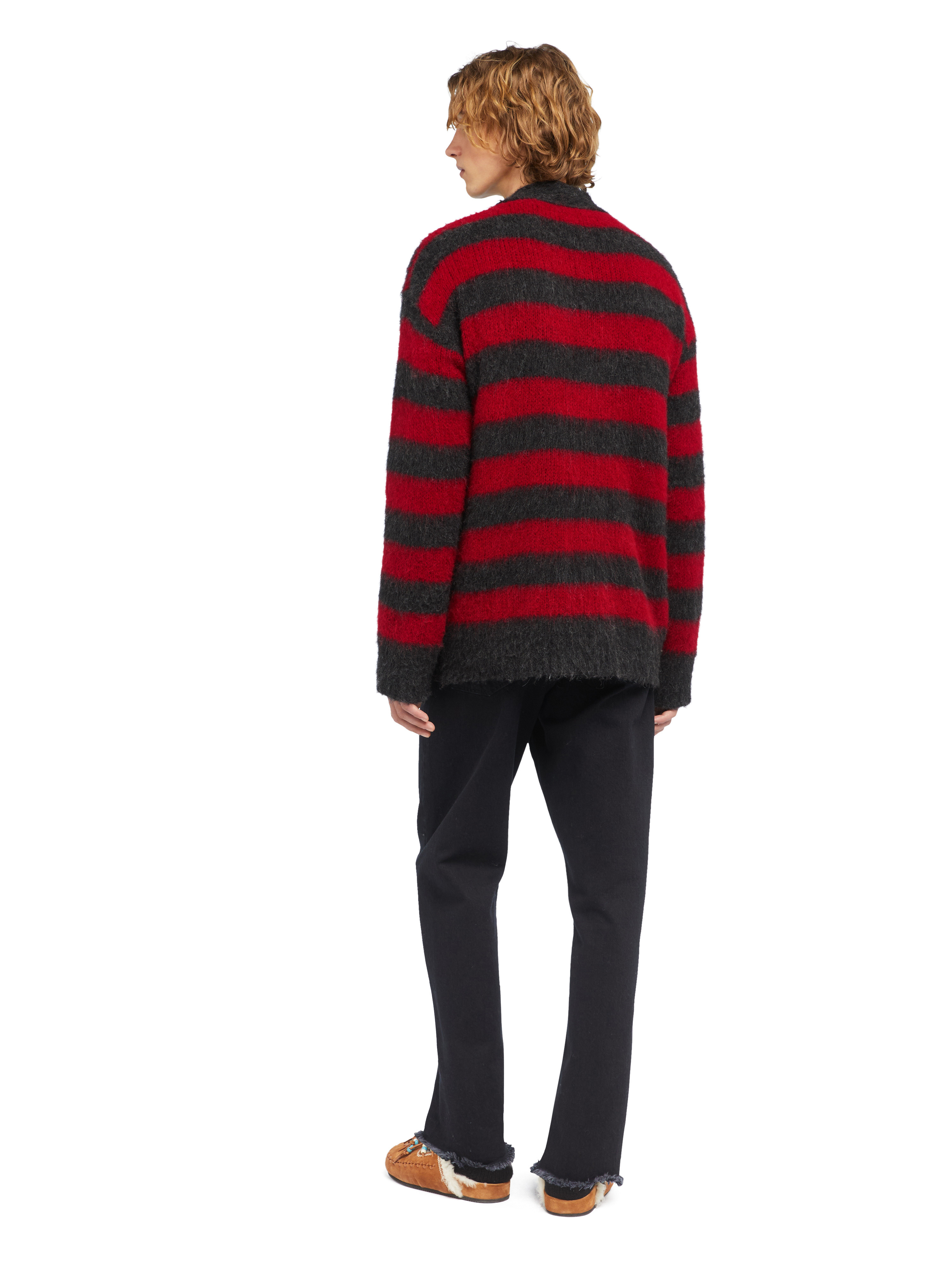 Grunge Stripes Cardigan - 6