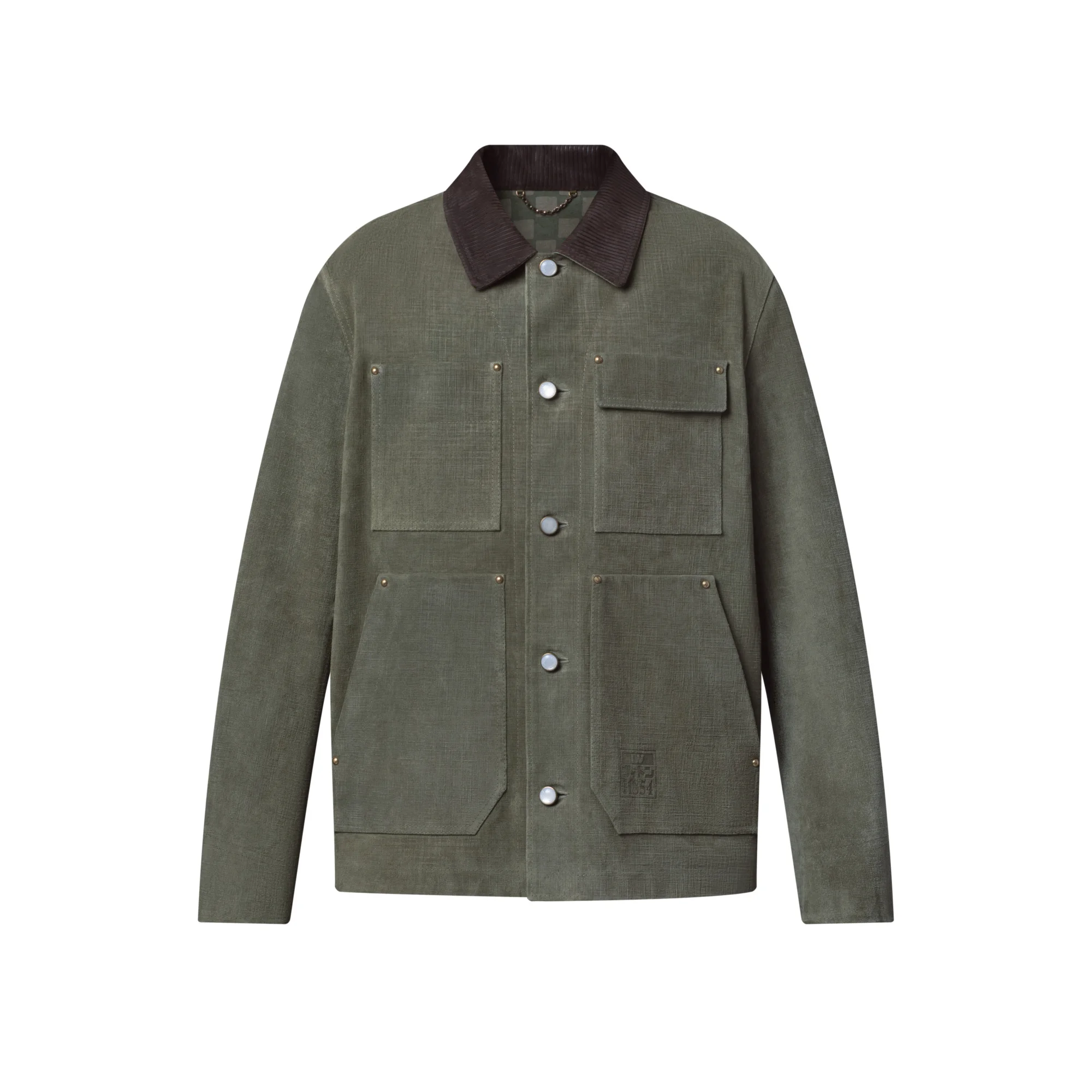 Leather Workwear Jacket - 1