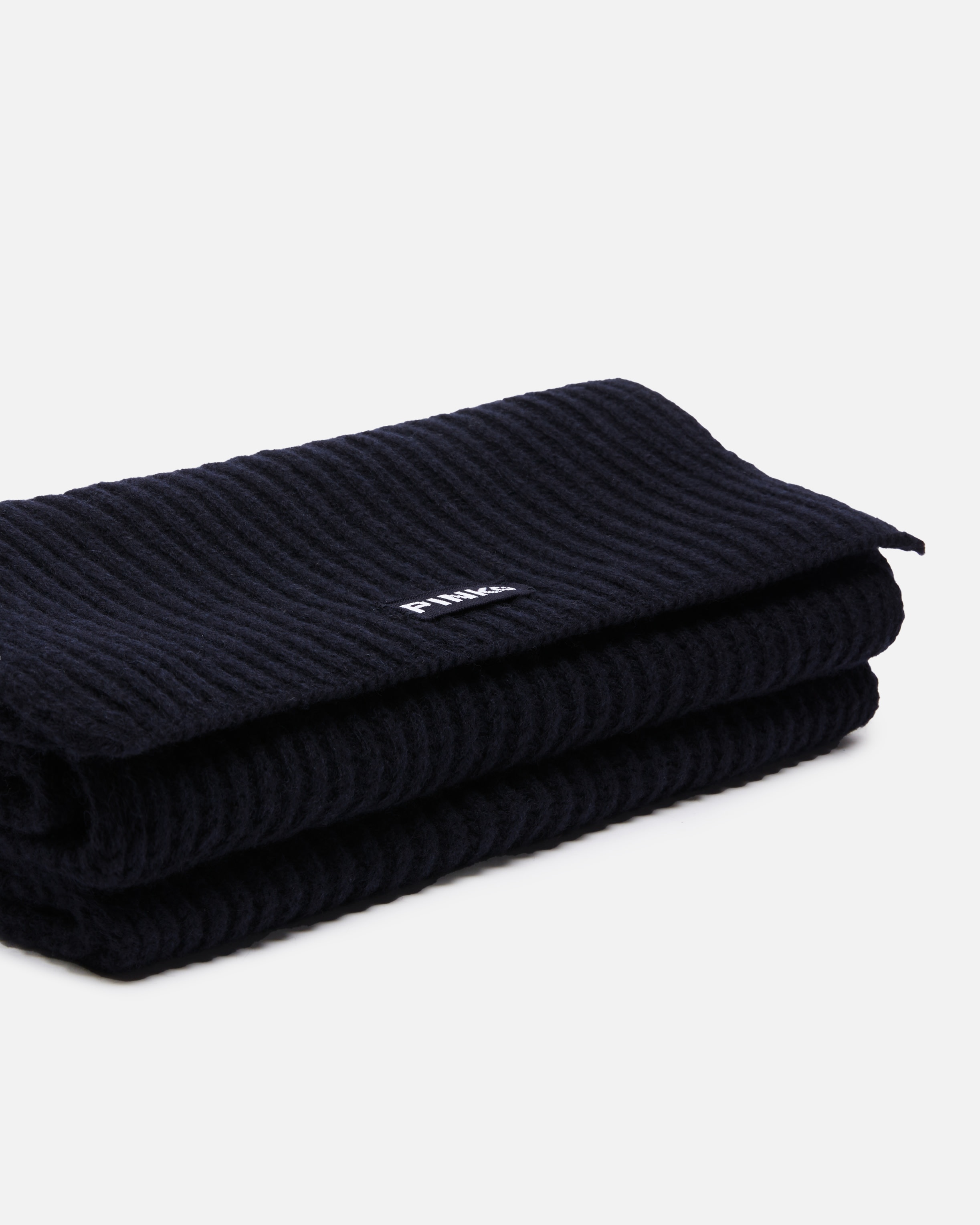RIBBED WOOL AND CASHMERE SCARF - 5