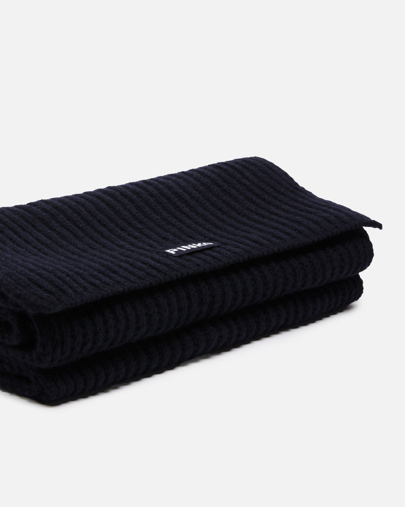 RIBBED WOOL AND CASHMERE SCARF 5