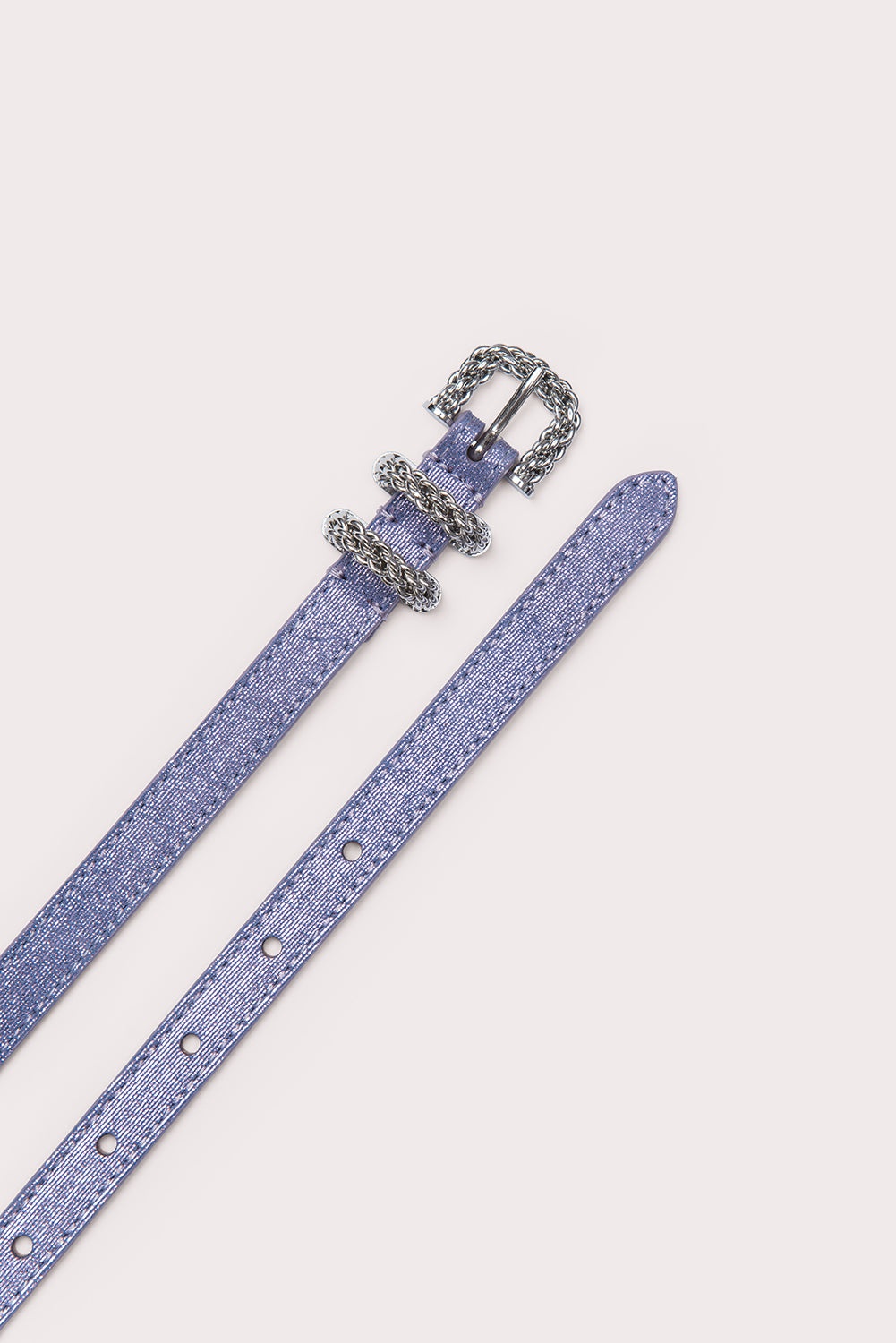 KAT BLUEBELL JEANS LAME LEATHER - 2