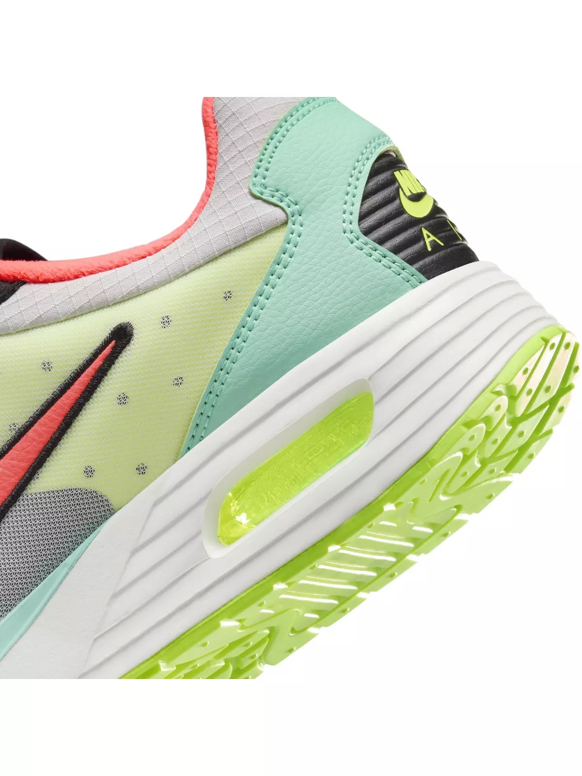 Air Max Solo "Vast Grey/Volt/Black/Hot Punch" Men's Shoe - 8