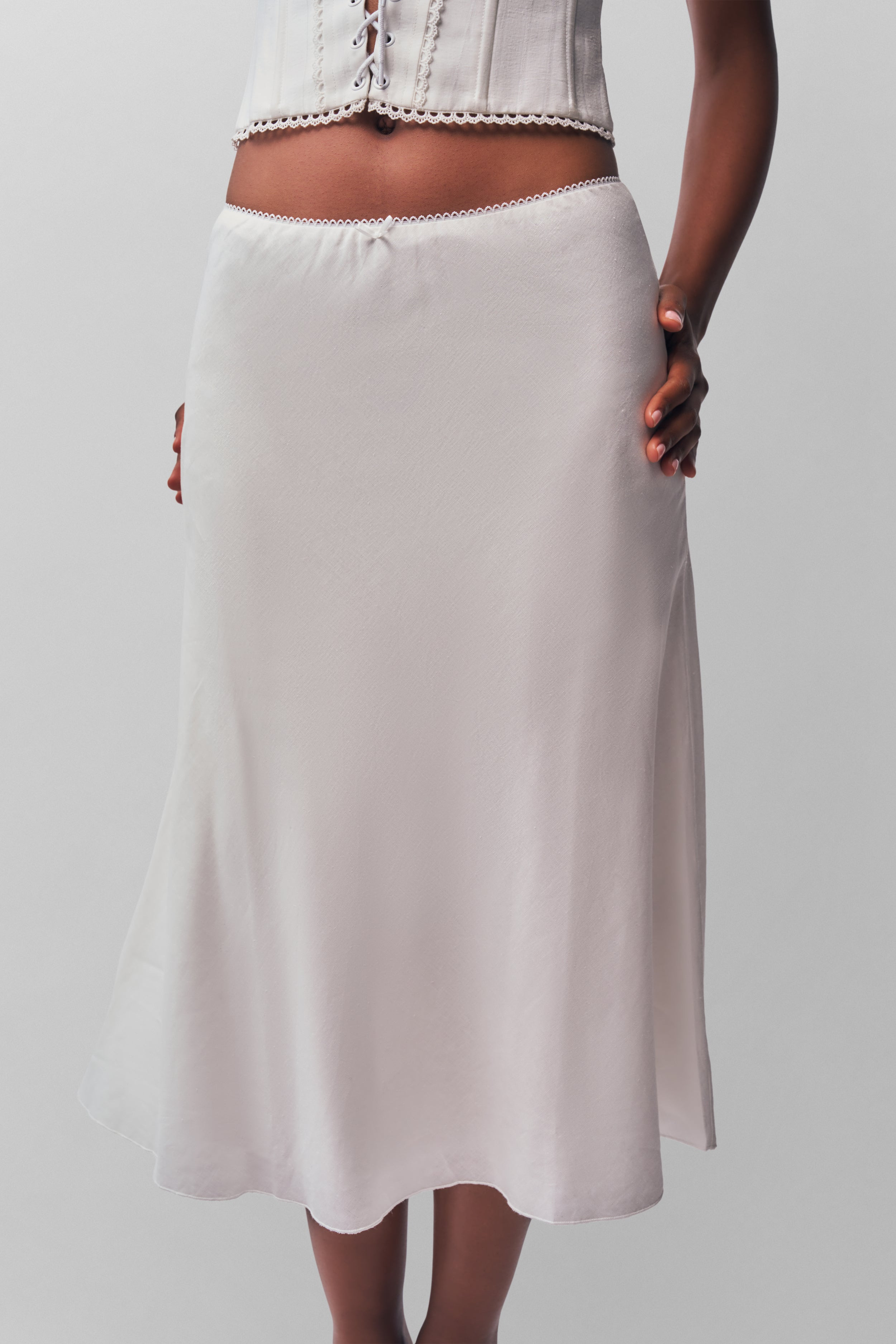 PALOMA LINEN SKIRT - 1