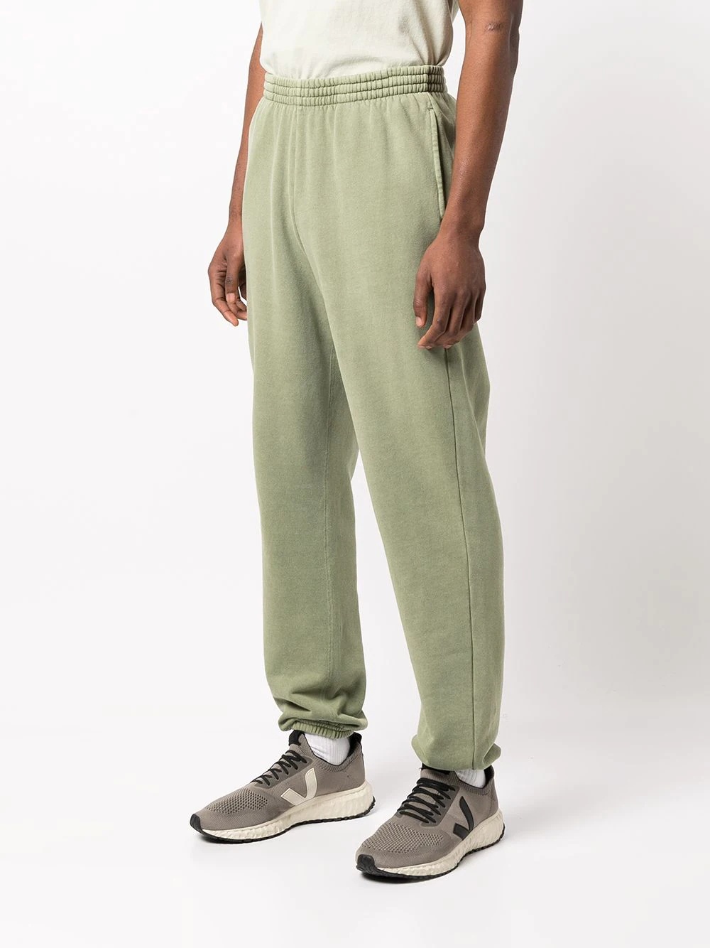 interval elasticated track pants - 3