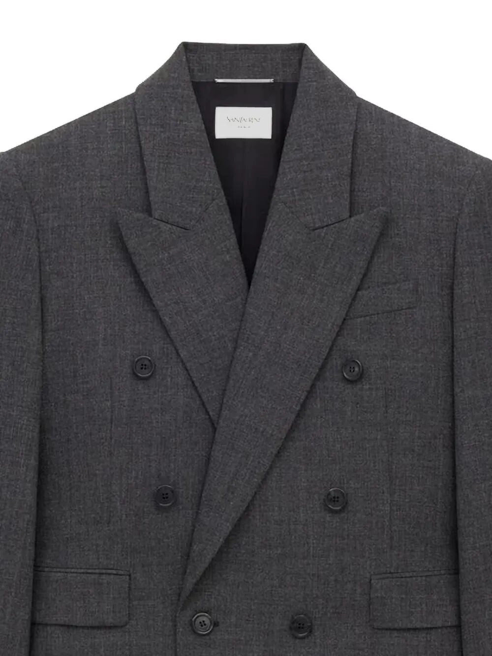 Saint Laurent Men Double-Breasted Blazer - 2