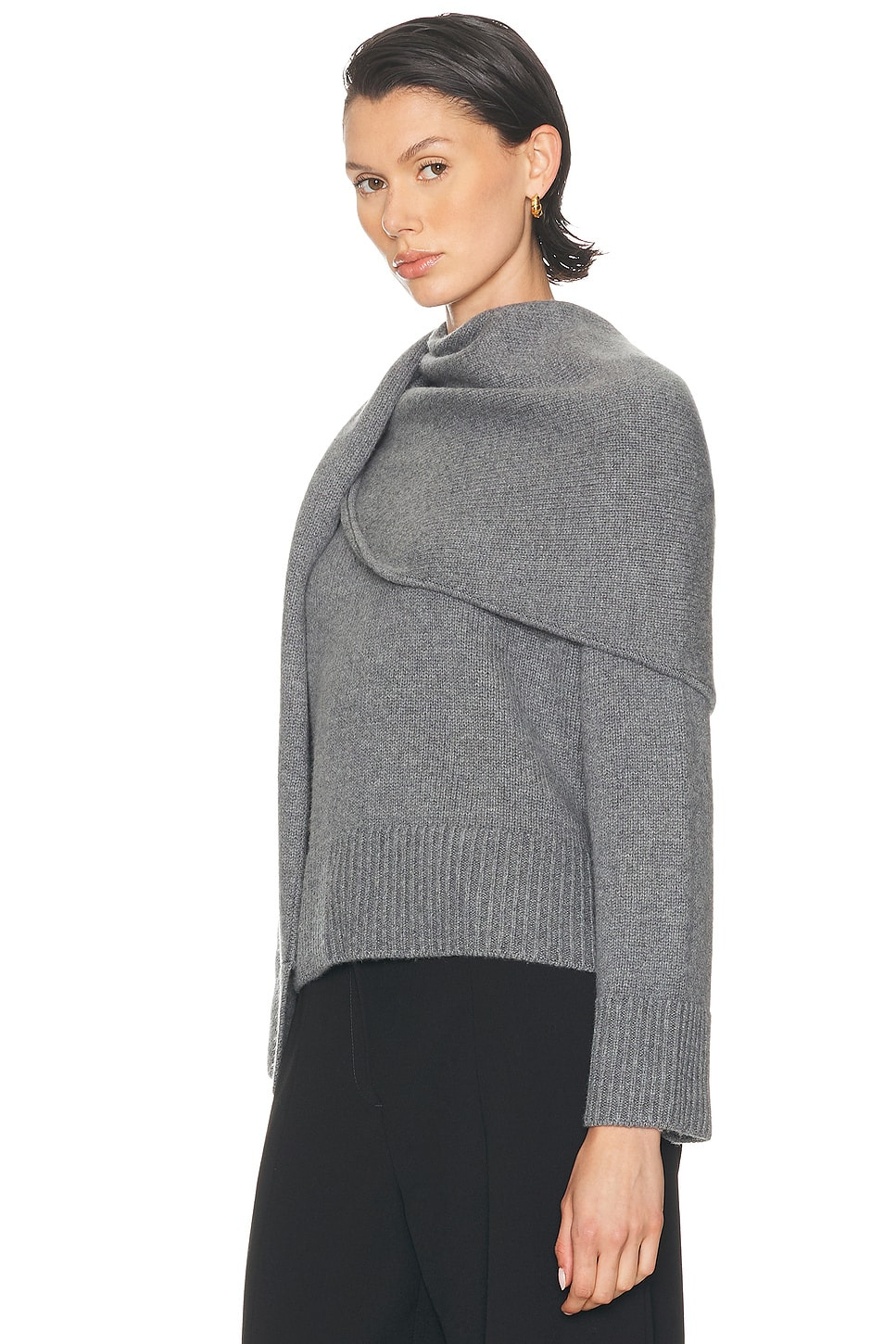 Elson Scarf Sweater - 3