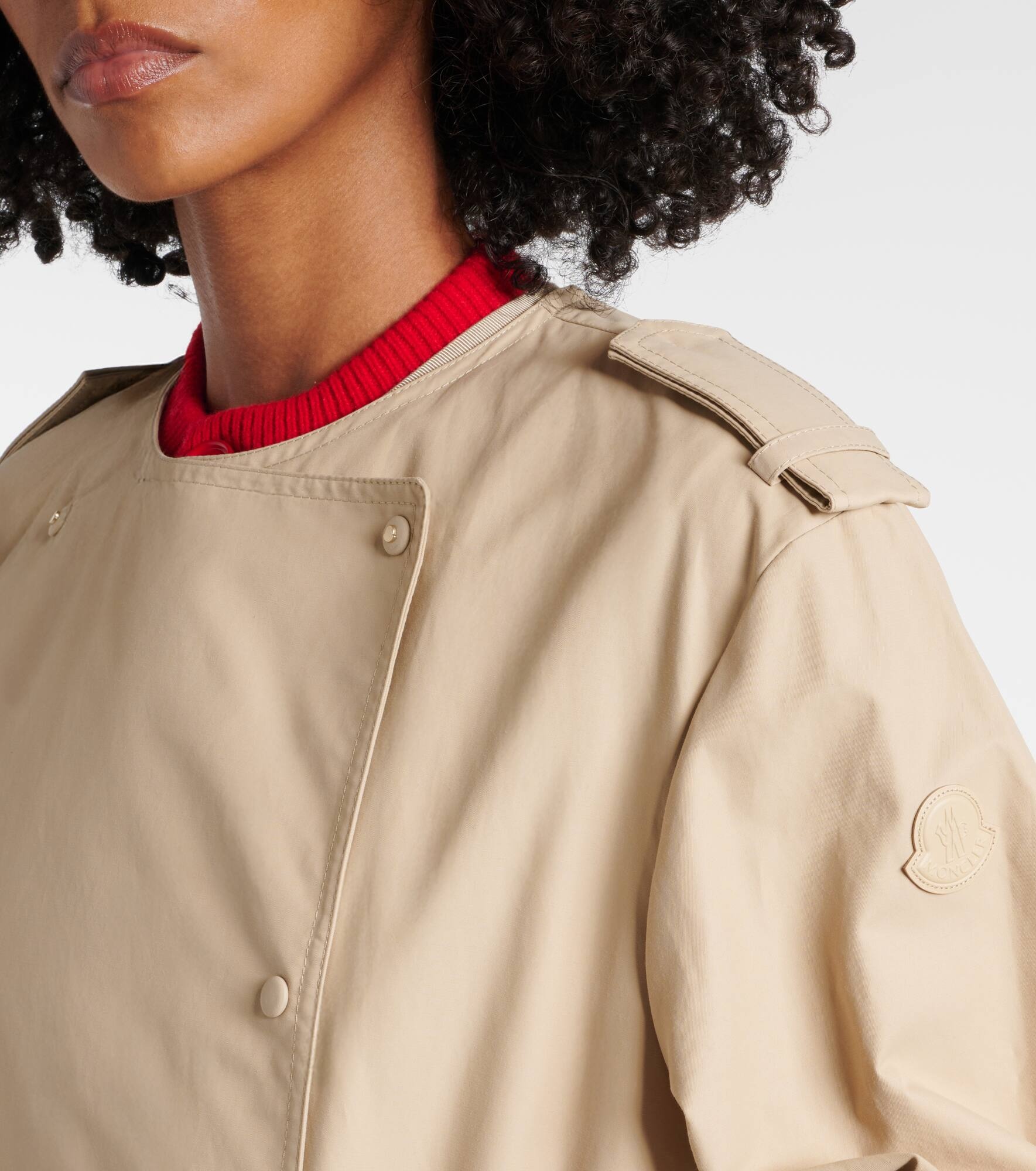 Gourdon cotton-blend trench coat - 4