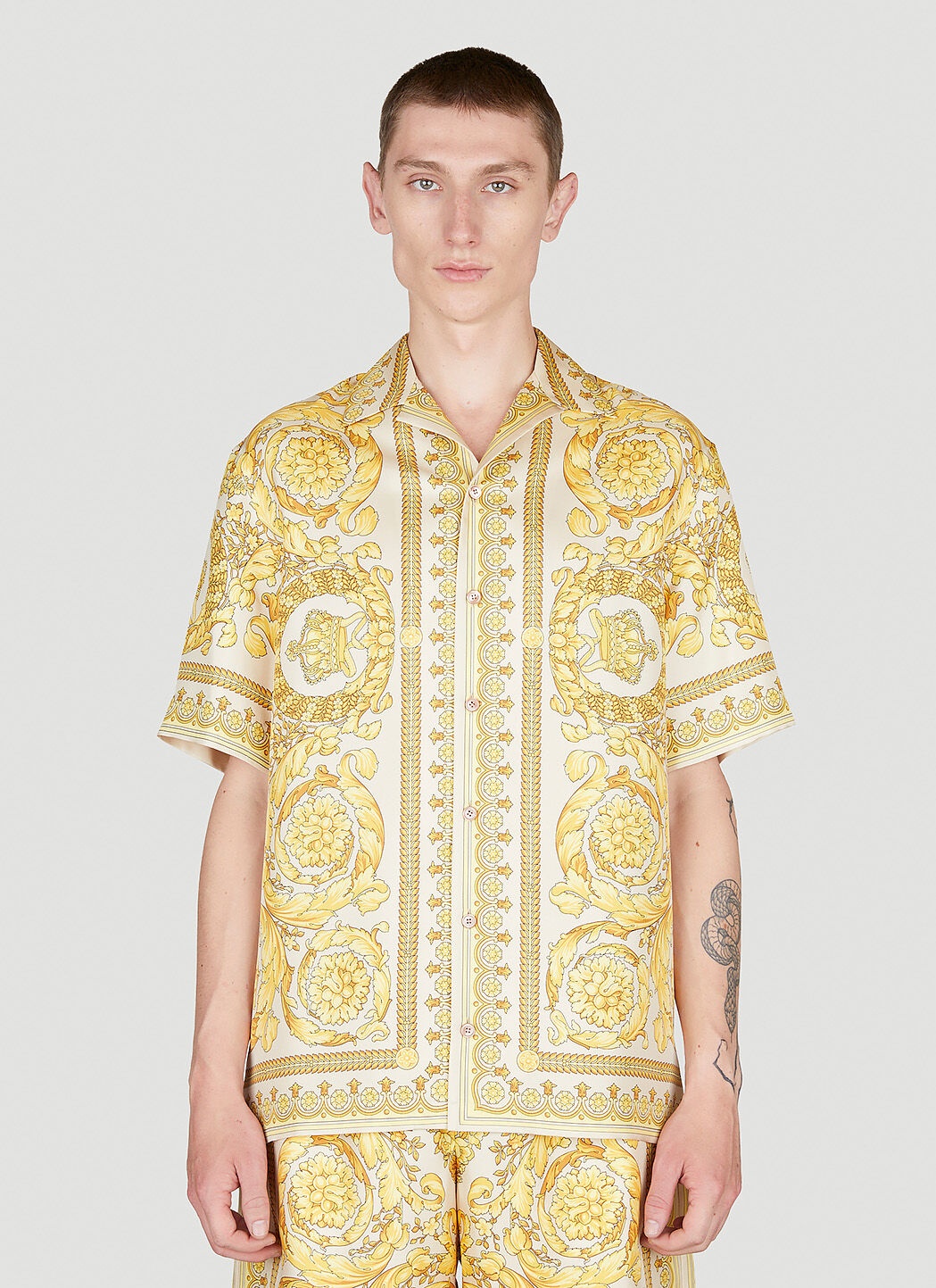 Barocco Silk Shirt - 1