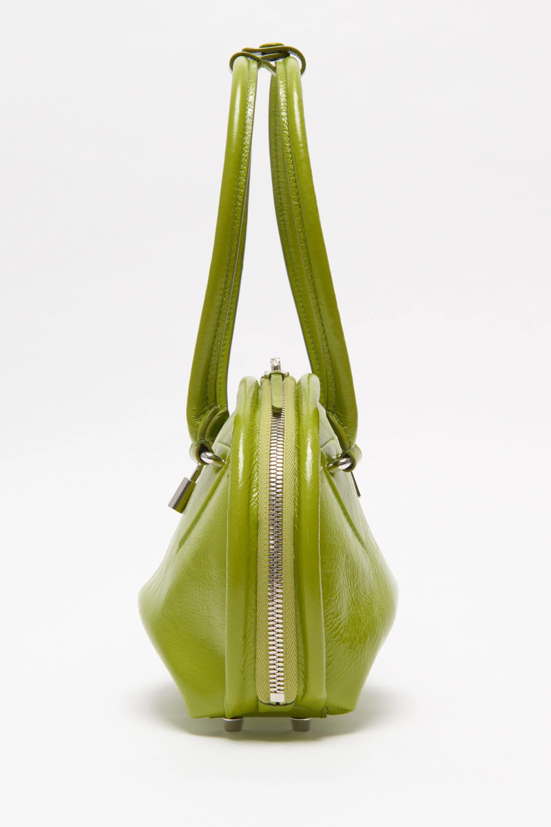 Acne Studios Bowlina mini shoulder bag - Lime green outlook
