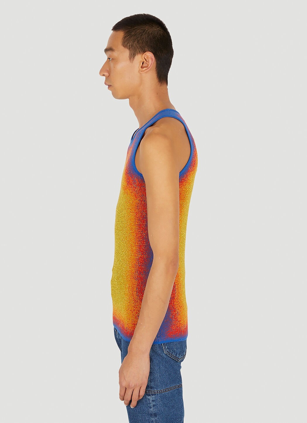 Y PROJECT - Y/Project Men Gradient Knit Tank Top - 3