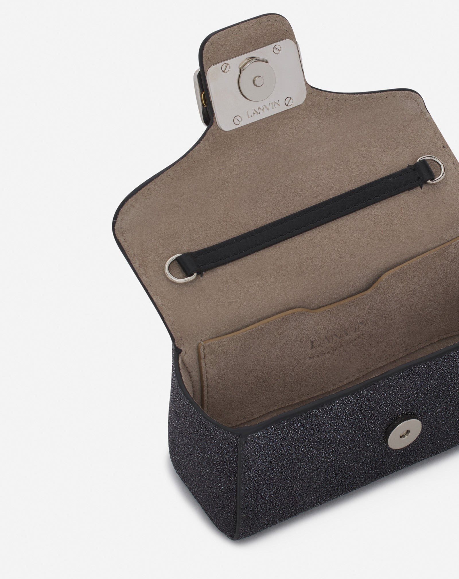 MICRO PENCIL CAT BAG IN SUEDE - 5