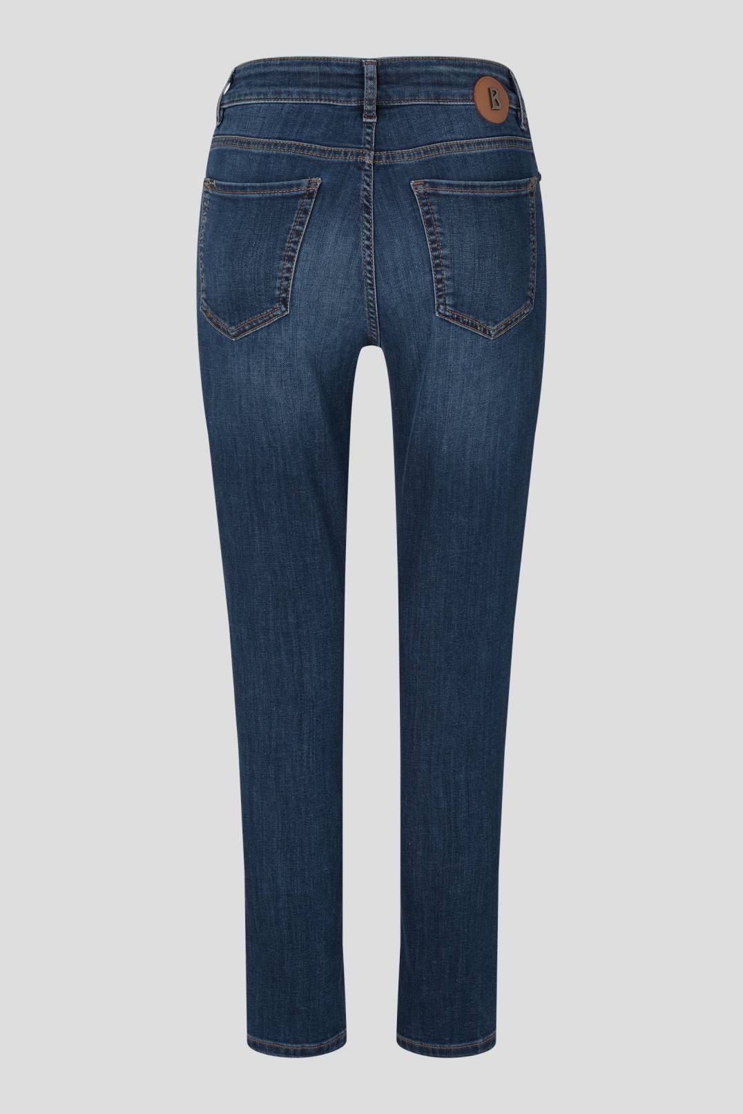 JULIE 7/8 SLIM FIT JEANS IN DENIM BLUE - 6