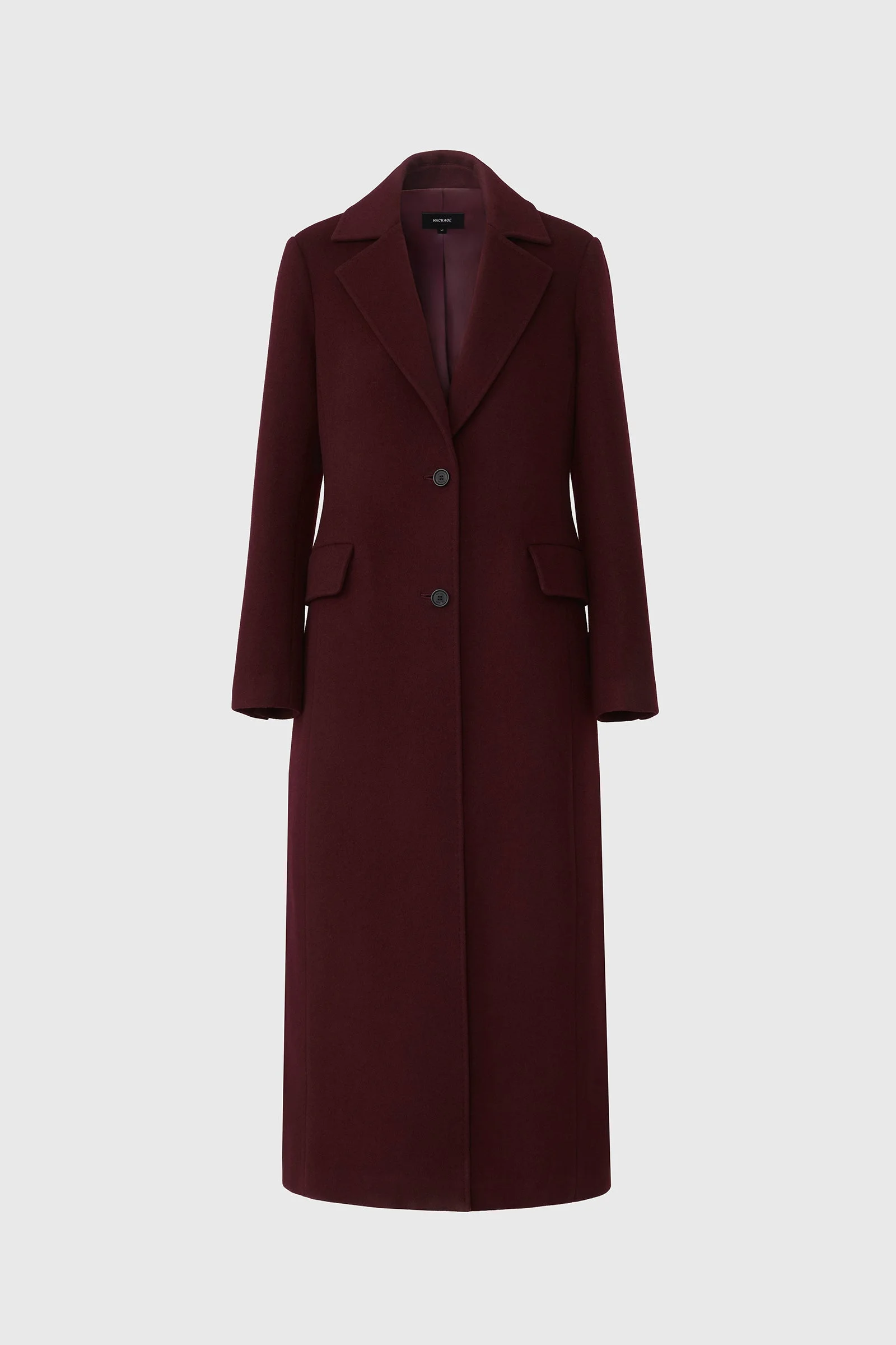 CORAZON Semi-fitted wool coat - 1