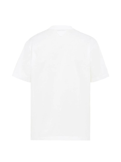 Prada logo print T-shirt outlook