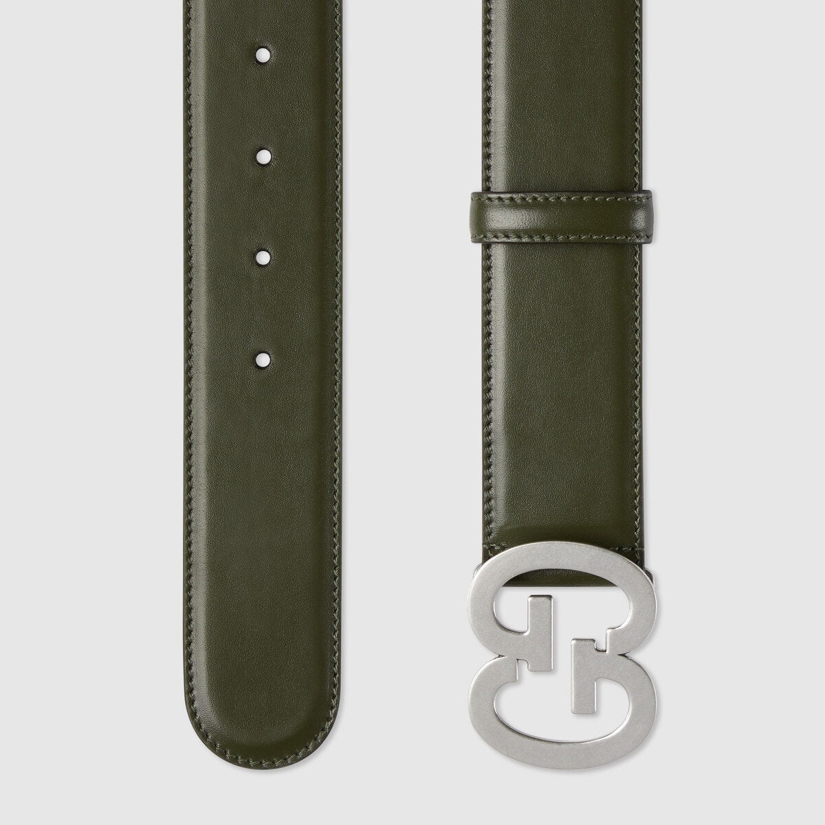 Gucci GG Buckle Wide Belt - 2