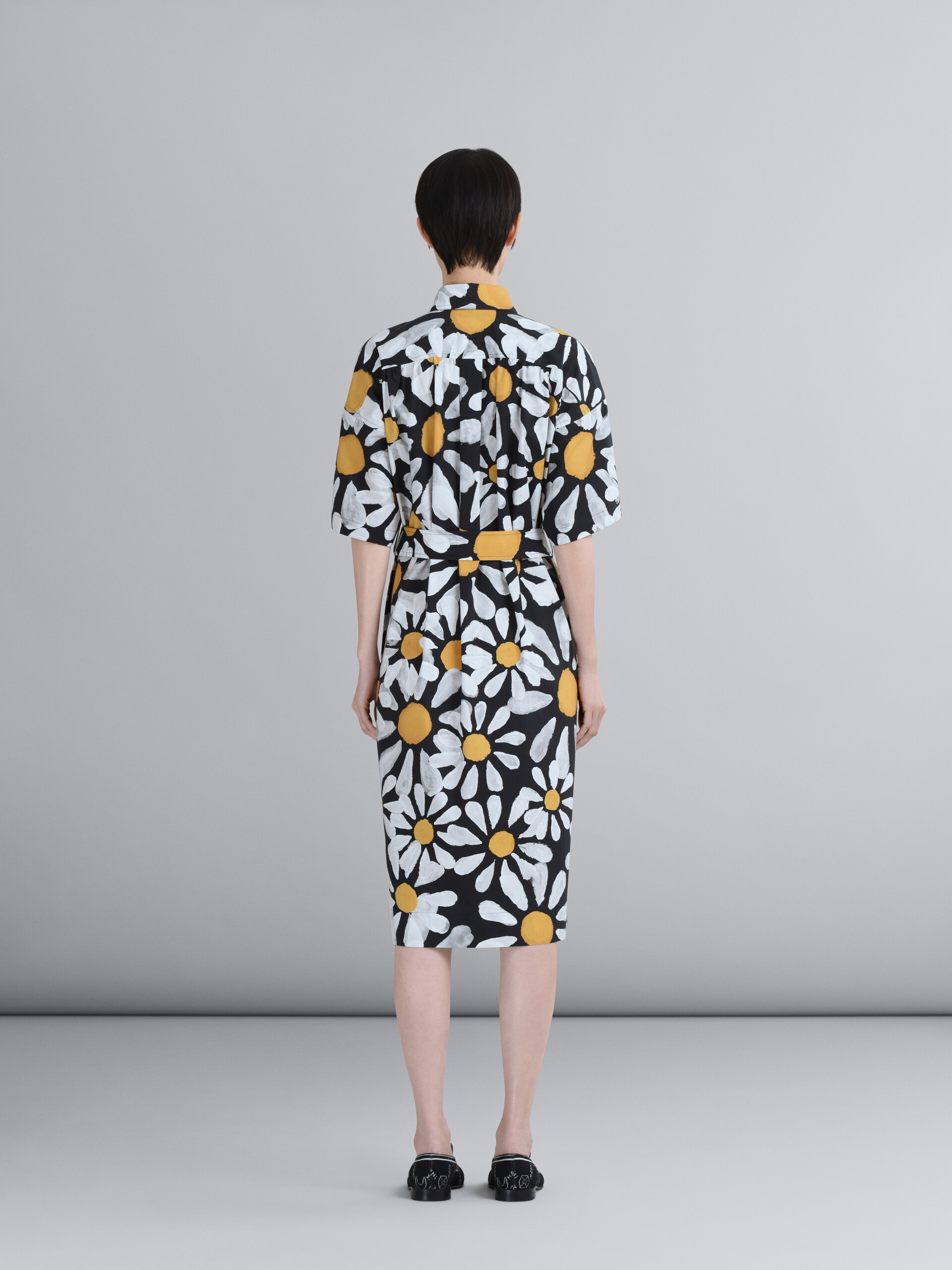 EUPHORIA PRINT POPLIN CHEMISIER DRESS - 3
