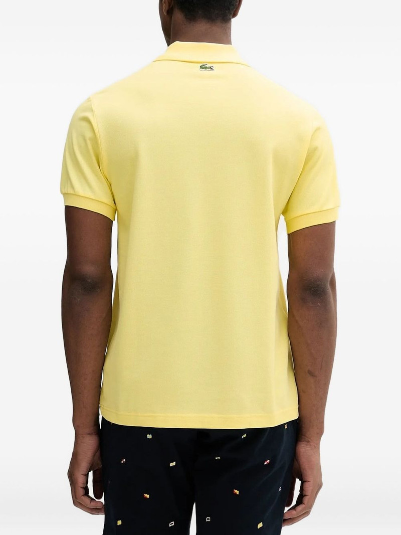 LACOSTE crocodile-logo polo shirt outlook