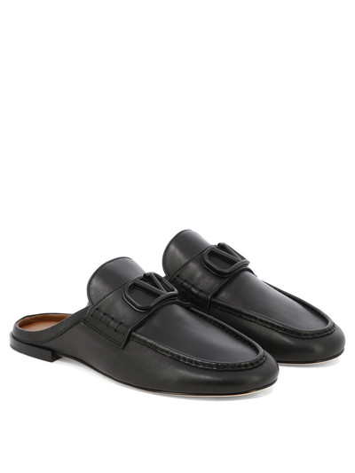 Valentino Vlogo Signature Loafers & Slippers Black outlook
