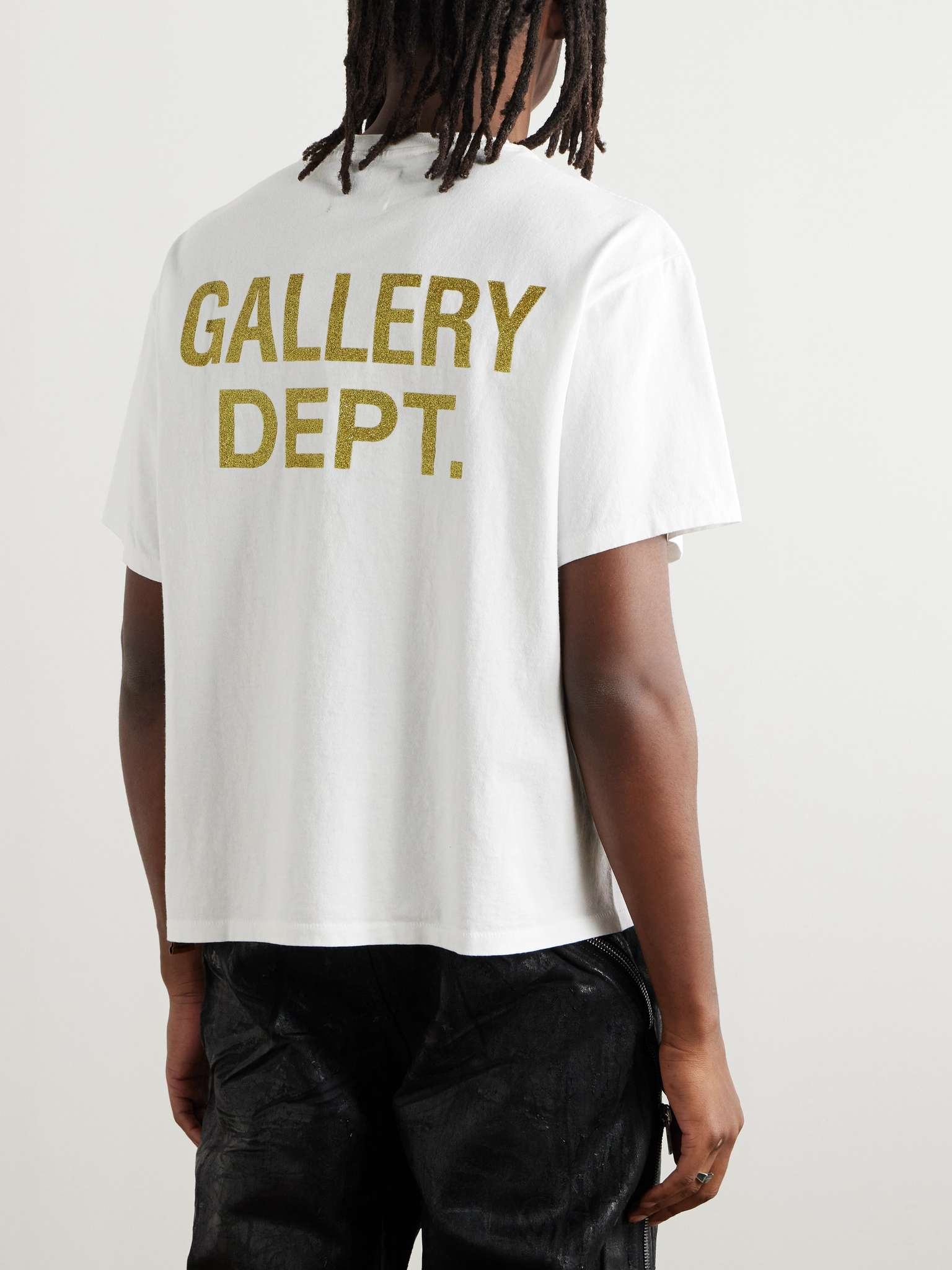 Logo-Print Cotton-Jersey T-Shirt - 4