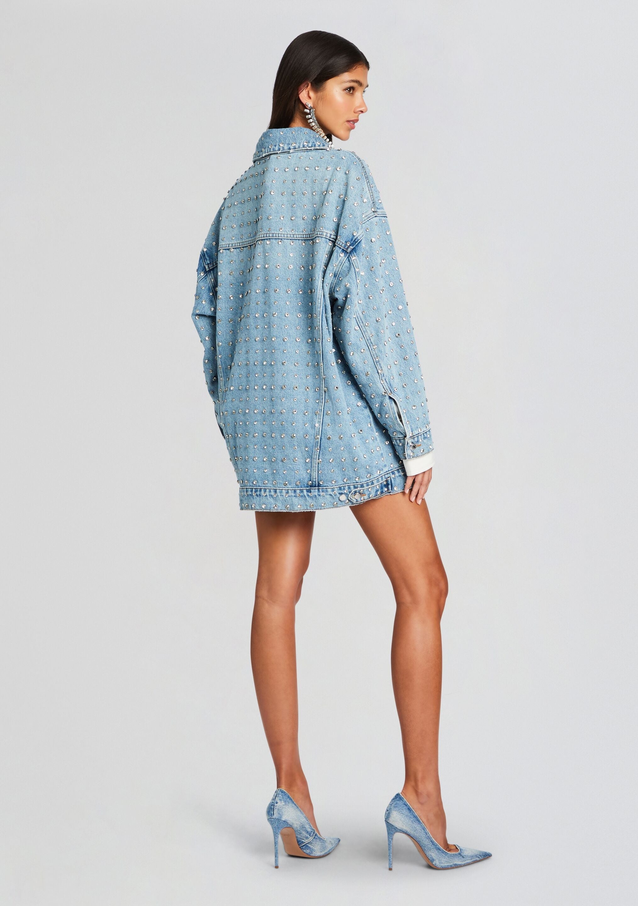 ACE EMBELLISHED DENIM JACKET - 3