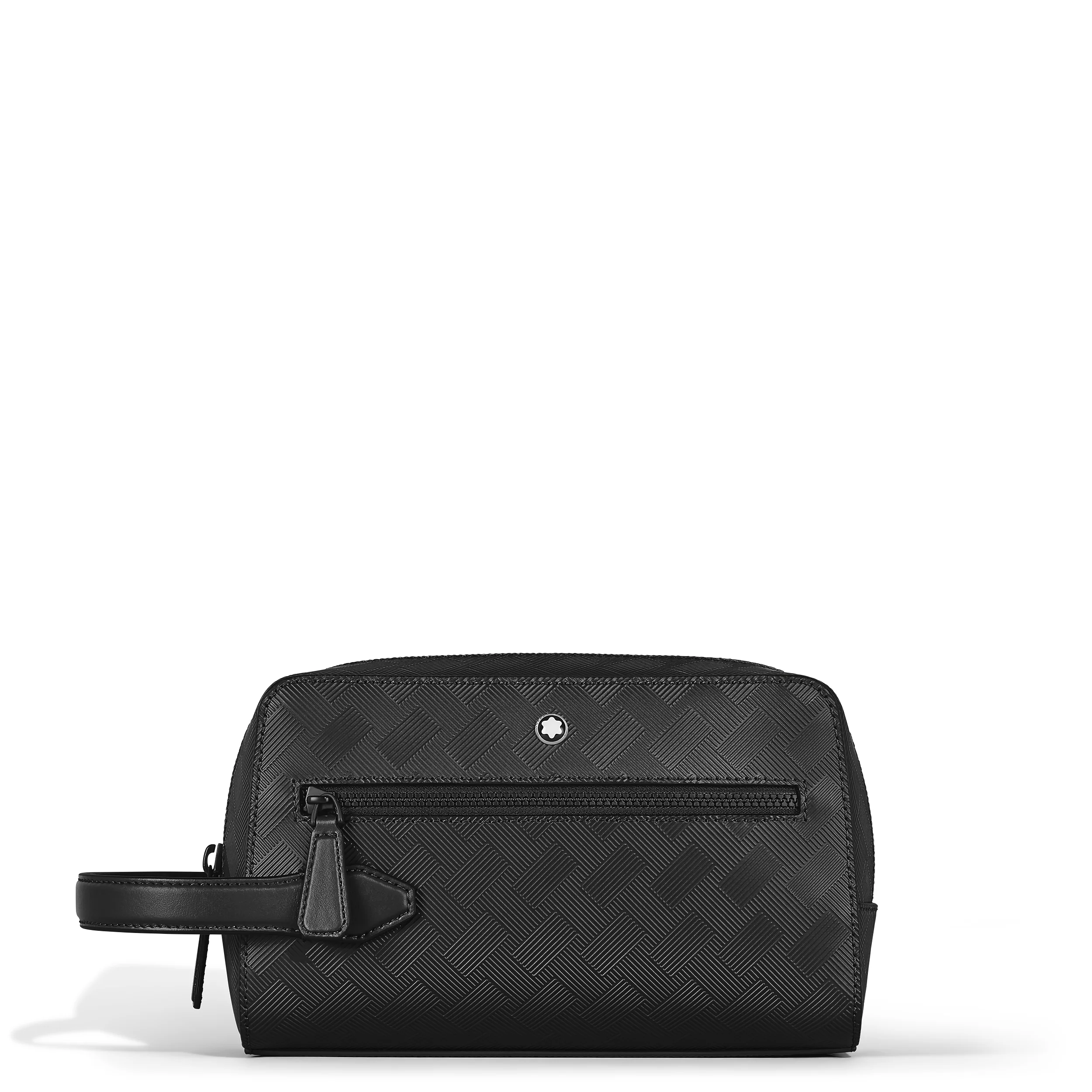 TOILETRY CLUTCH IN EXTREME LEATHER - 1