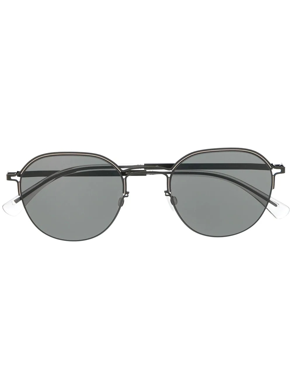 round frame sunglasses - 1