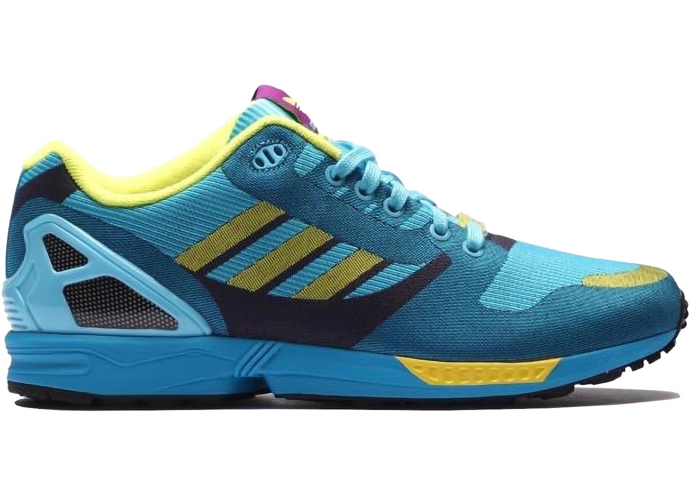 adidas ZX Flux Weave Light Aqua Lemon Peel - 1