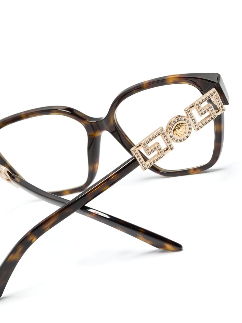 Greca square-frame glasses - 3