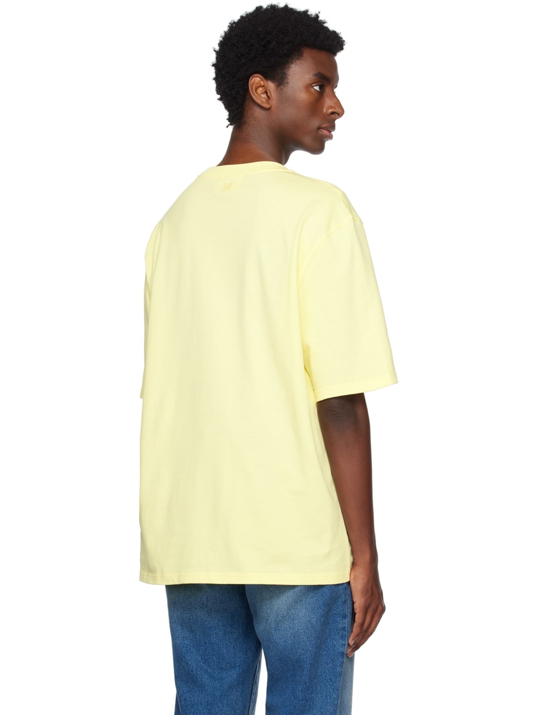 SSENSE Exclusive Yellow Ami de Cœur T-Shirt - 3