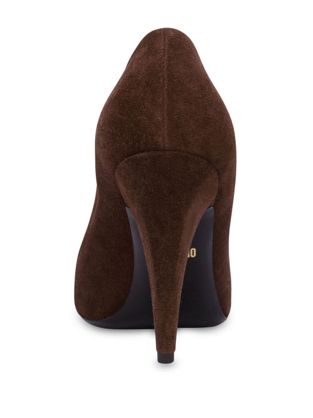 100mm suede pumps - 3