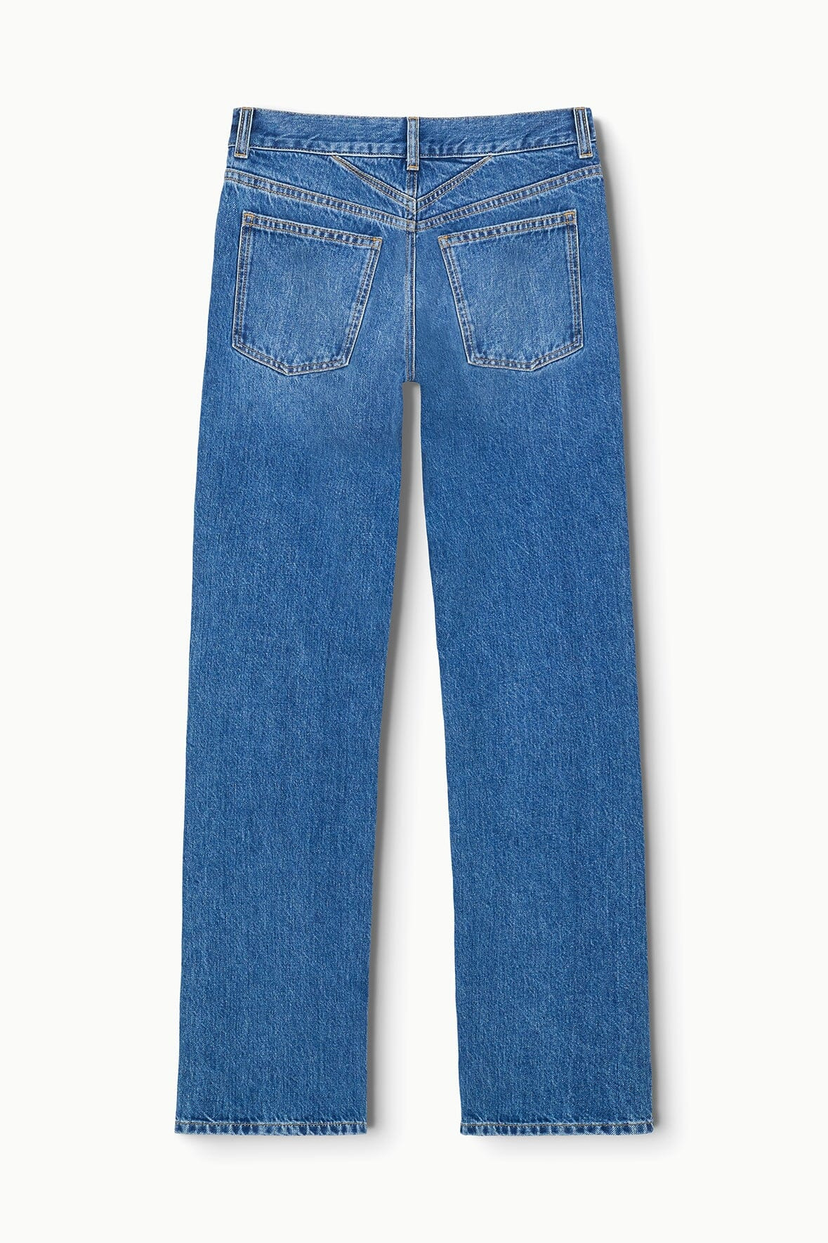 STAUD TEDDY STRAIGHT JEAN VINTAGE WASH - 10