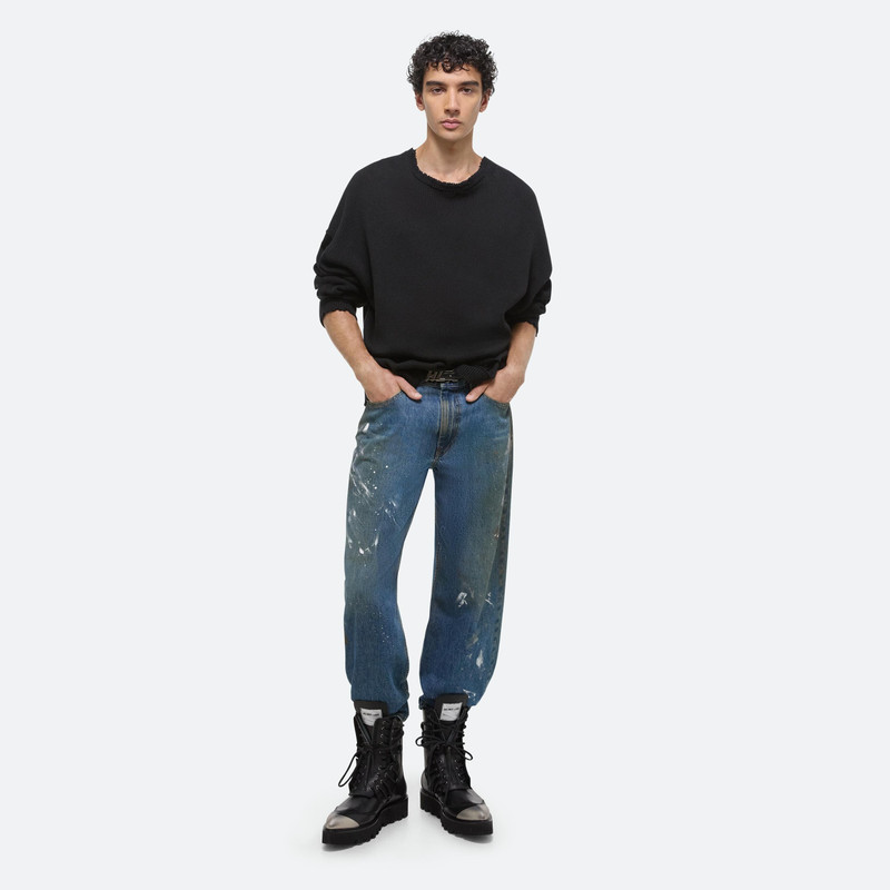Helmut Lang DISTRESSED RIBBED SWEATER outlook
