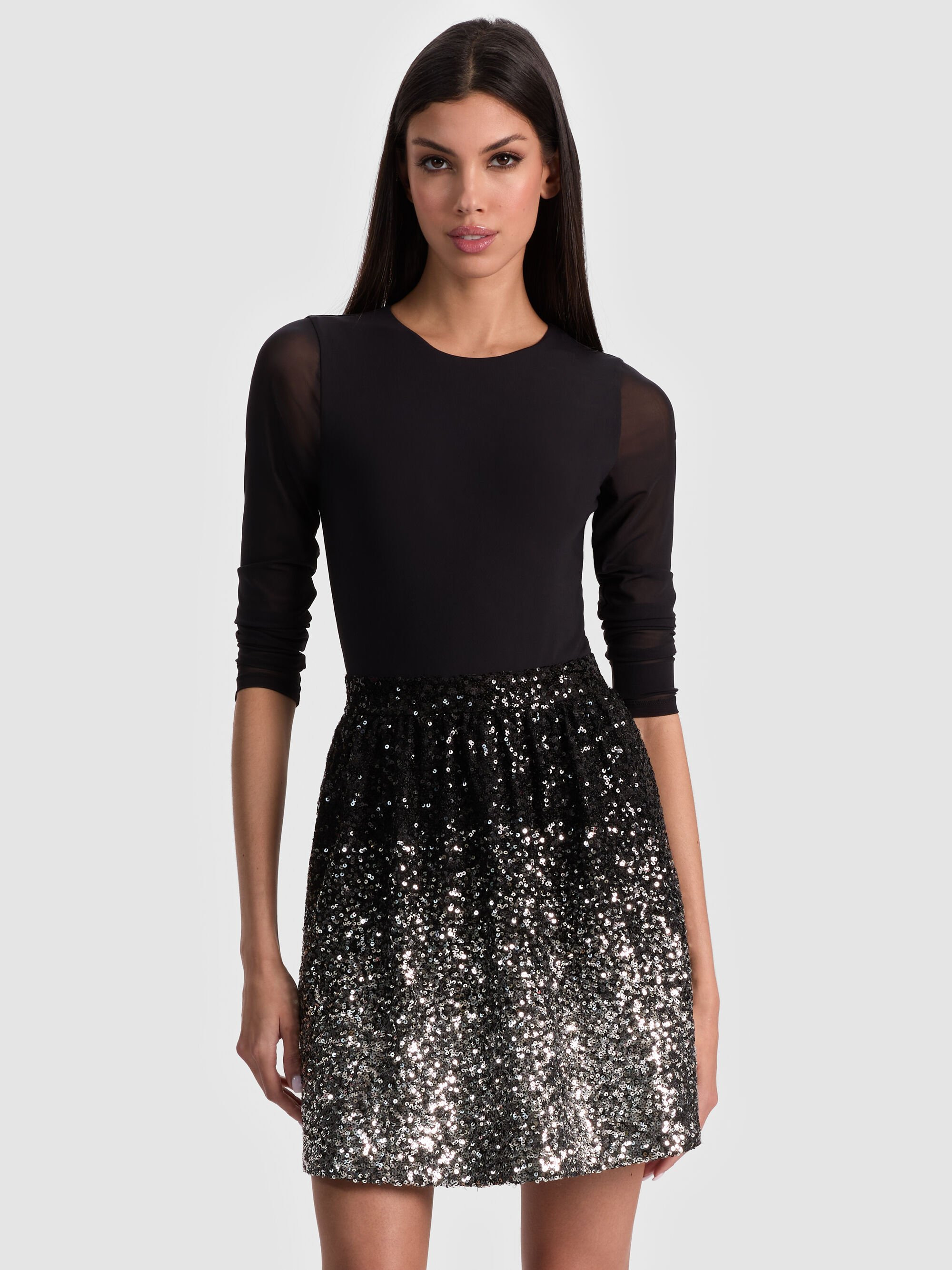 CHARA EMBELLISHED MINI DRESS - 5