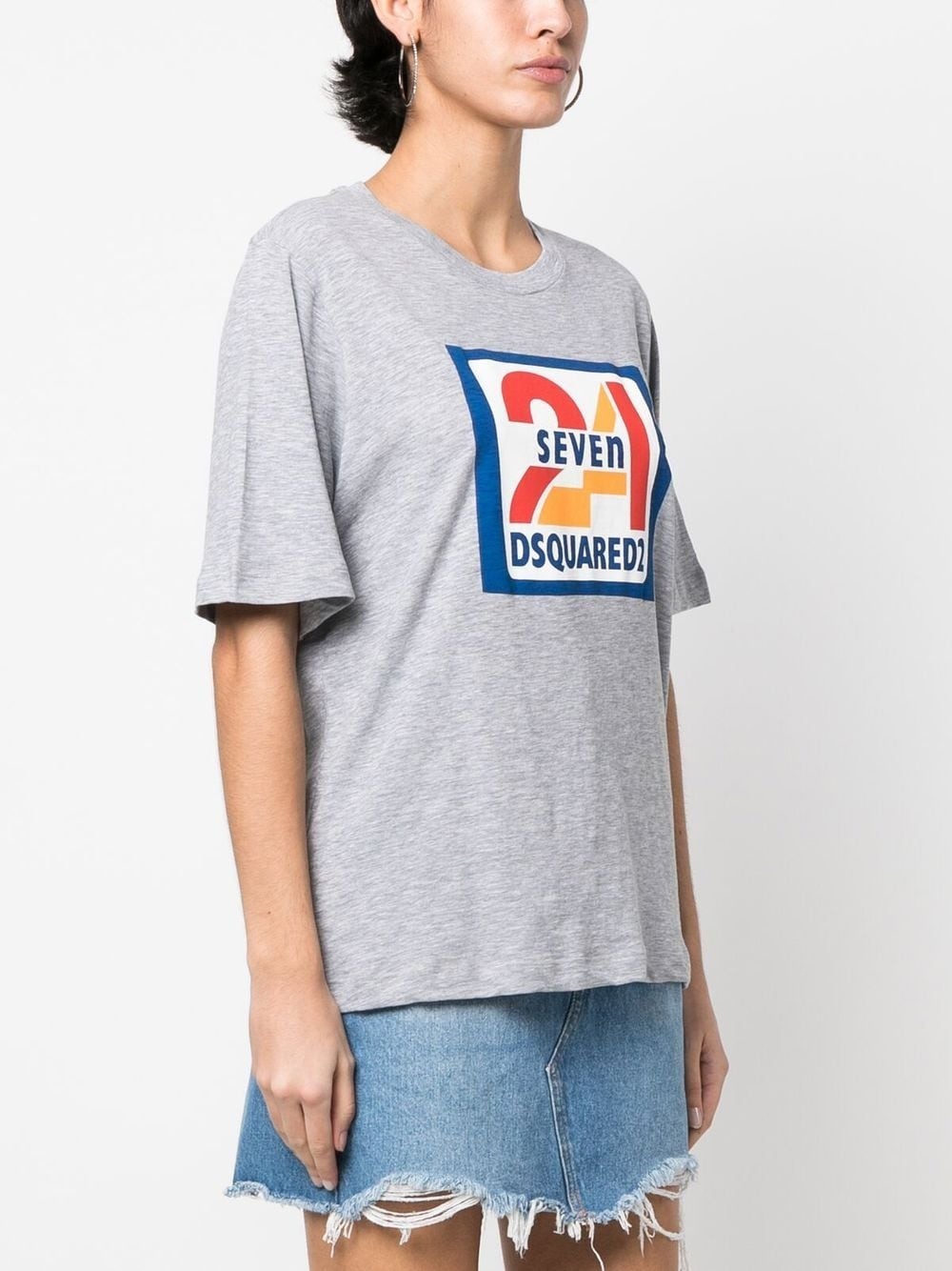 logo-print T-shirt - 3